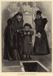 جنازة السيد جلادستون بواسطة وليام سمول